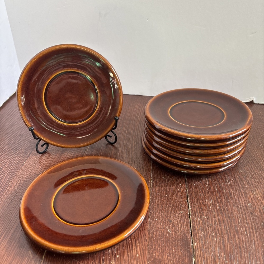Pfaltzgraff "Compatibles Butterscotch " Saucer Only Set Of 8‎
